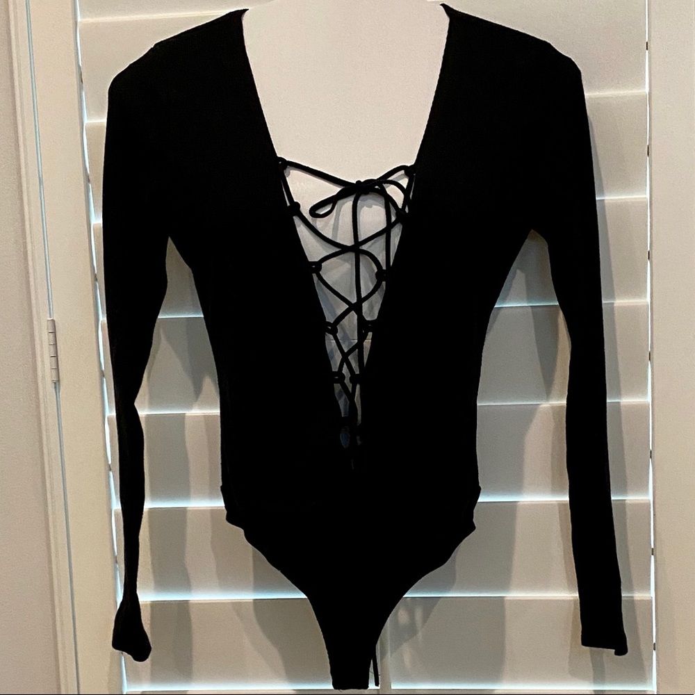 Lace Front Bodysuit
